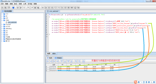 脚本参数化编辑