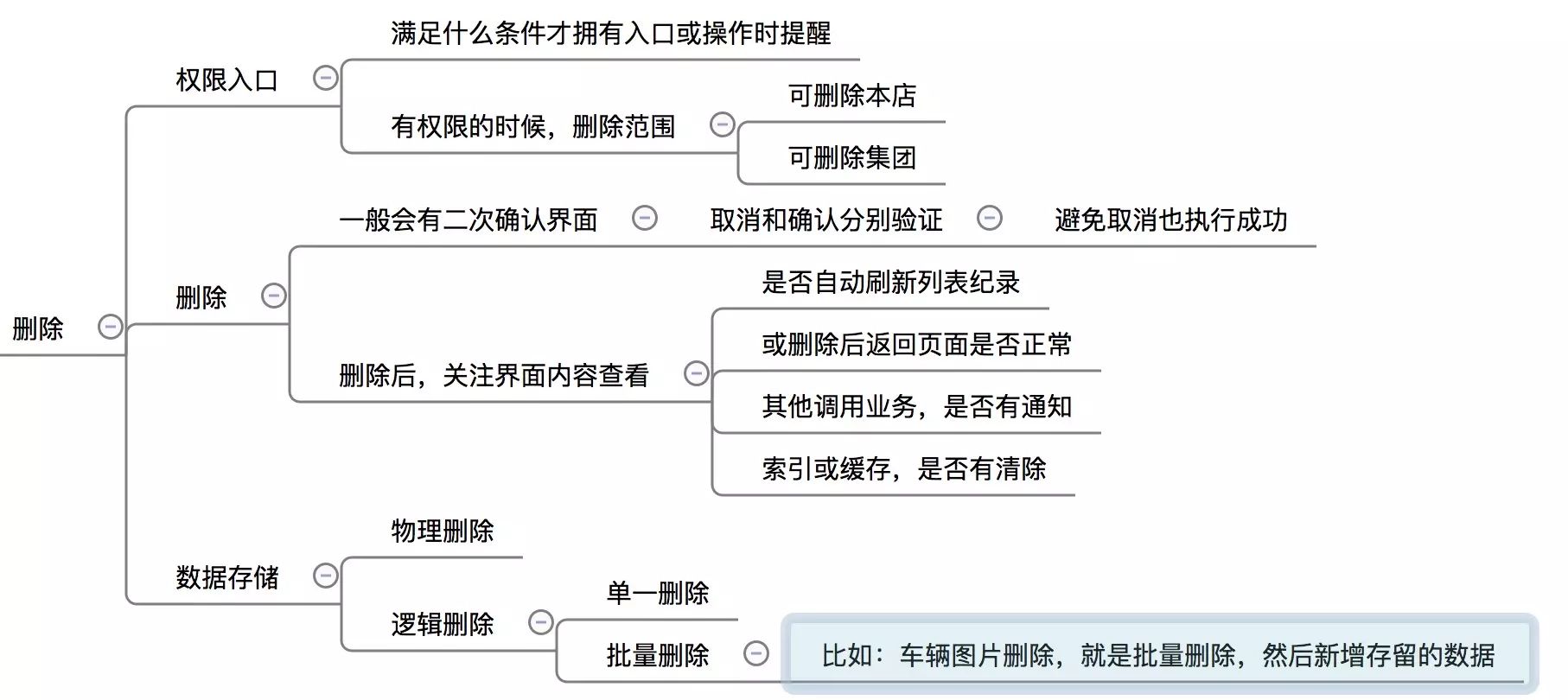 测试模块删除